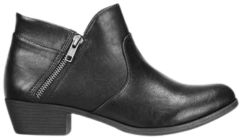 Sun + Stone Abby Double Zip Booties, Created for Macy's & Reviews - Booties - Shoes - Macy's
