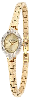 Gold Oval Bracelet Watch