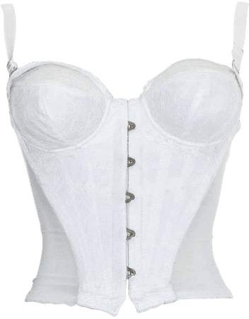 Vivienne Westwood white lace corset with padded breast-cups, fw 1995 For Sale at 1stDibs | vivienne westwood corset white, vivienne westwood white corset, vivienne westwood lace corset