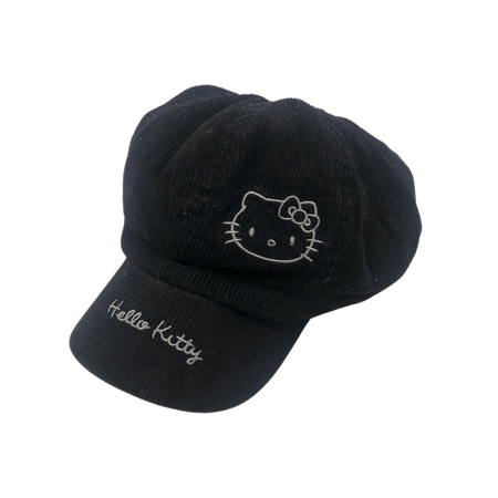 Hello Kitty Women's Black Hat | Depop
