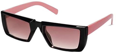 Amazon.com: kimorn Rectangle Sunglasses for Women Men Trendy Retro Fashion Sun Glasses 90’s Vintage UV 400 Protection Square Frame K1200 (Black Frame Pink Lens, 65) : Clothing, Shoes & Jewelry