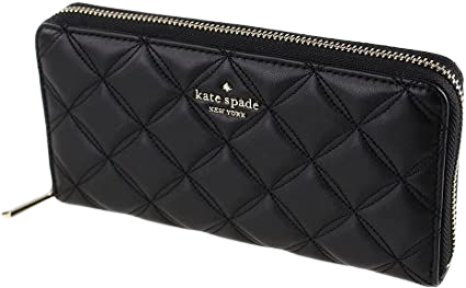 Amazon.com: Kate Spade New York natalia large continental wallet black : Clothing, Shoes & Jewelry