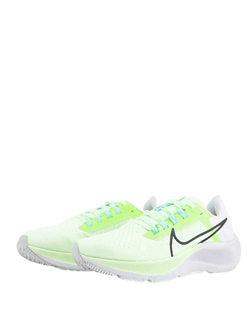Nike Running Air Zoom Pegasus 38 sneakers in volt | ASOS