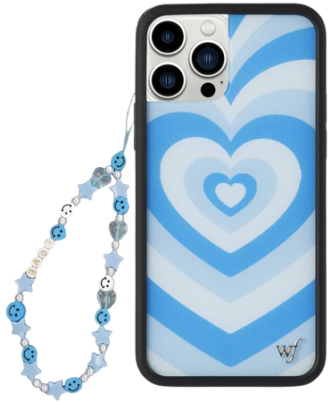 wf blue latte phone case