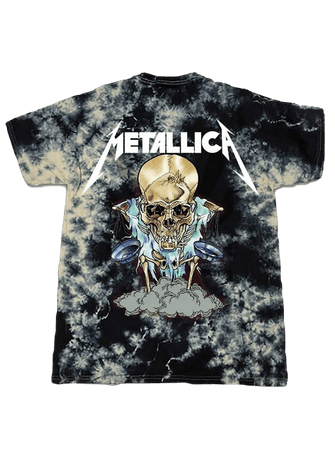 *clipped by @luci-her* Metallica Boris Tie-Dye T-Shirt