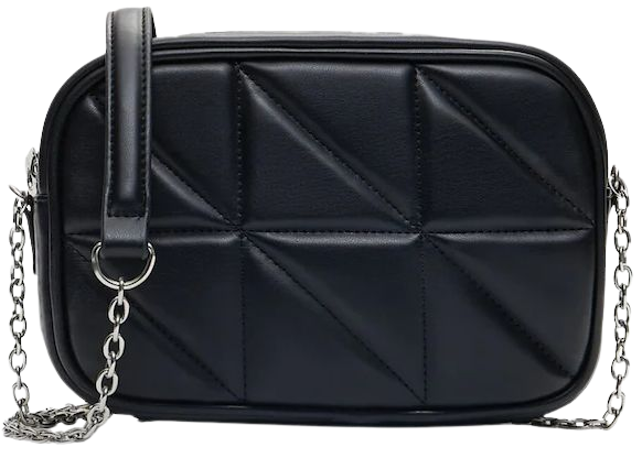 Quilted crossbody bag with chain - Women's See all | Stradivarius United States