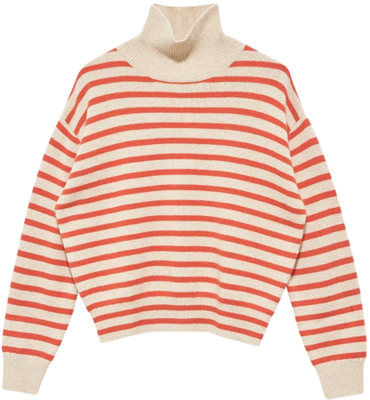 Hannes Turtleneck Stripe Sweater