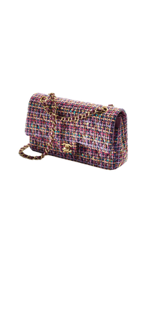Chanel Tweed Classic Handbag