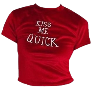 kiss me quick velvet top