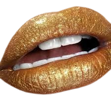 lips with lipgloss with gold flecks - Google Search