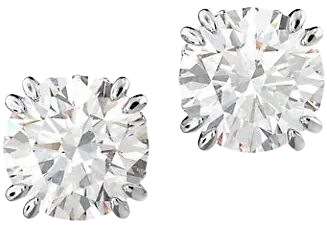 Shop Swarovski Constella Rhodium-Plated & Crystal Stud Earrings | Saks Fifth Avenue