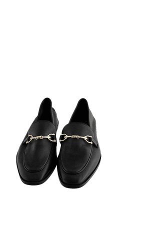 BUCKLED LEATHER LOAFERS | ZARA United States