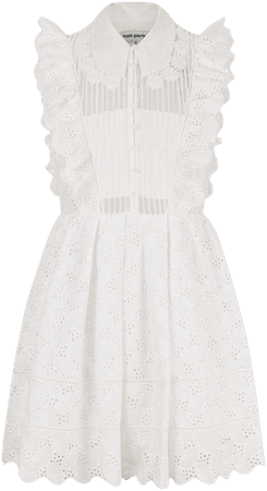 Broderie Anglaise Mini Dress