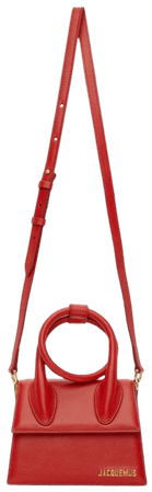 red jacquemus bag