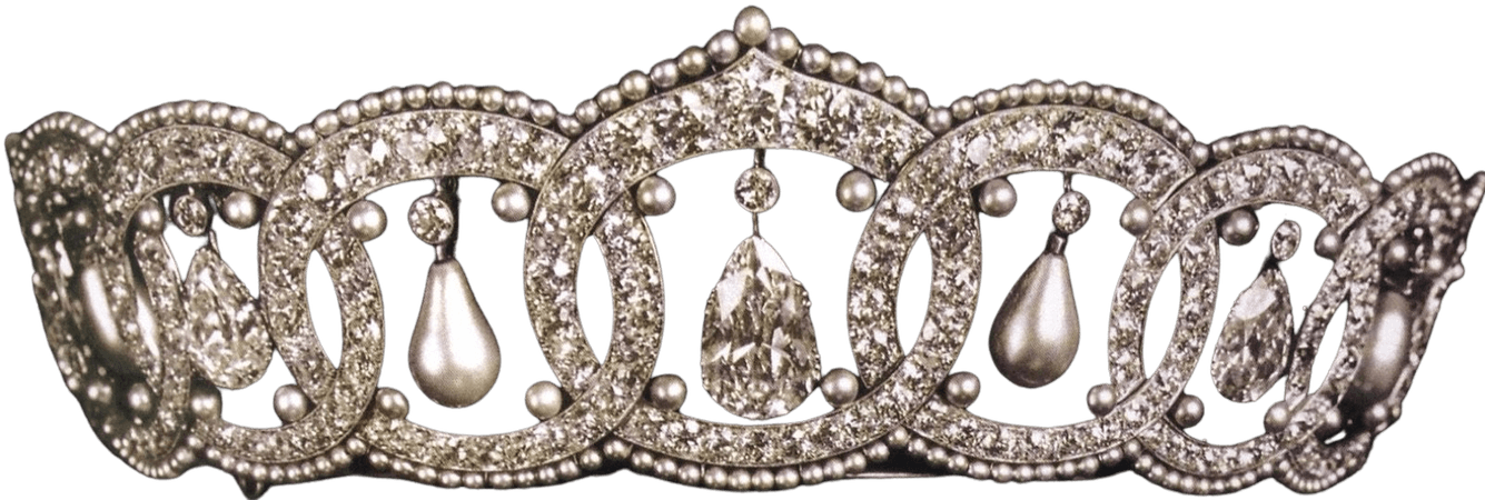 Princess Anastasia of Greece’s Pearl and diamond tiara