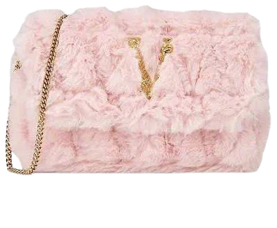 Light Pink Fur Bag