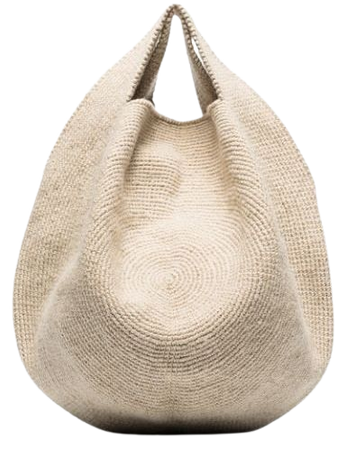 LAUREN MANOOGIAN Neutral Ribbed Tote Bag - Farfetch