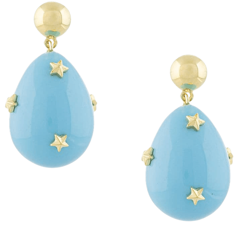 Eshvi Mini Star Drop Earrings - Farfetch