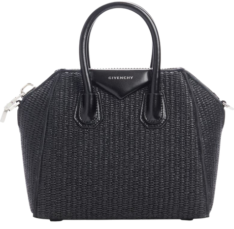 Givenchy Mini Antigona Raffia Top Handle Bag | Nordstrom