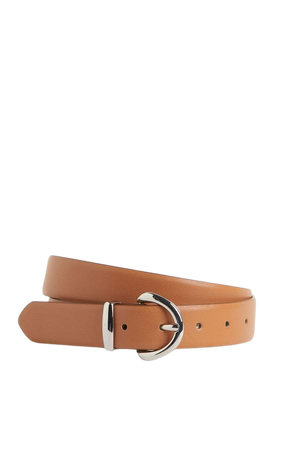 Faux Leather Belt - Light brown - Ladies | H&M US