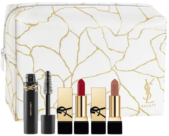 Yves Saint Laurent Mini Lash Clash & Rouge Pur Couture Satin Lipstick Set $50 Value | Nordstrom