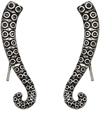 Amazon.com: MINGHUA Vintage Octopus Sea Monster Squid Kraken Punk Antique Earrings: Jewelry