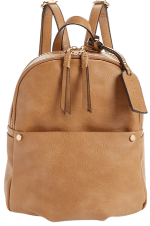 Sole Society Siena Faux Leather Backpack | Nordstrom