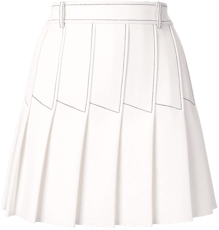 Dion Lee Column Pleat Mini Skirt - Farfetch