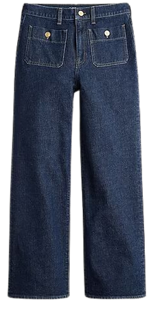 J.Crew: Sailor Slim Wide-leg Jean In Regina Wash For Women