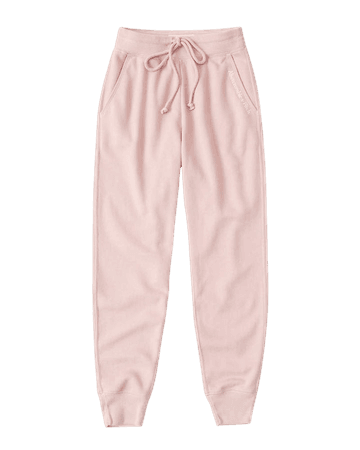 Women's Embroidered Logo Joggers | Women's Bottoms | Abercrombie.com