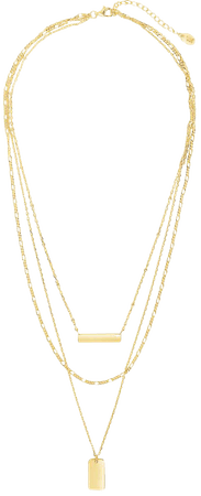 Sterling Forever Layered Bar Necklace | Nordstrom