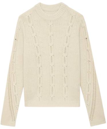 Morley Jumper sweater beige women | Zadig&Voltaire