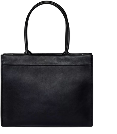 Large Boxy Tote Handbag - A New Day™ Black : Target