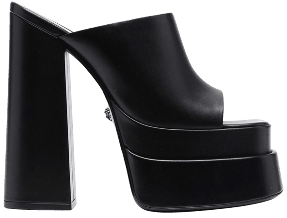 Shop Versace 165mm high-heel platform mules with Express Delivery - FARFETCH