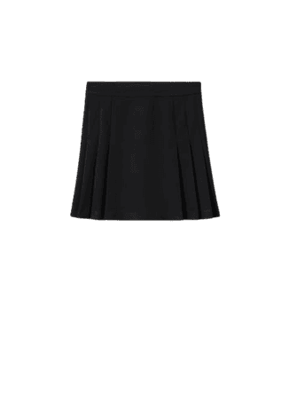 Short pleated skirt - Women | Mango USA