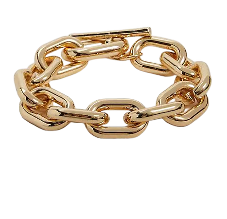 Thick Chain Toggle Bracelet | Express