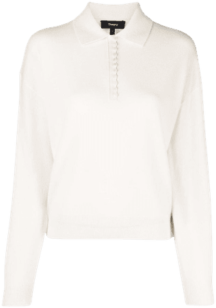Theory cashmere-knit Polo Shirt - Farfetch