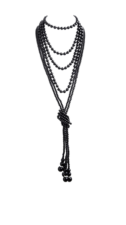 black pearl necklace jewelry