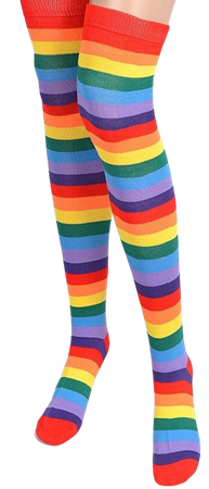 rainbow socks