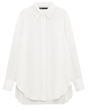 ZARA white over shirt