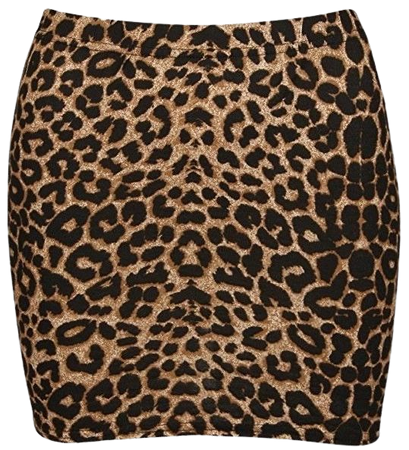 Skirt - leopard