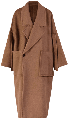 Oversized 100% Wool Coat - Women’s Duster Coat - Lattelier
