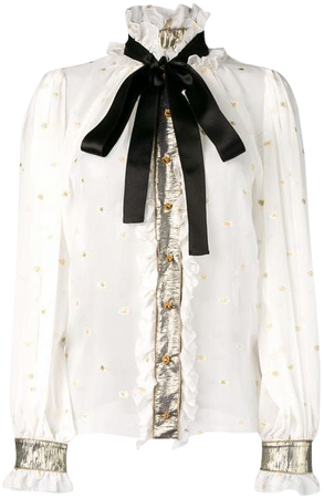 Dolce & Gabbana embellished victorian shirt $1,537 - Buy Online - Mobile Friendly, Fast Delivery, Price