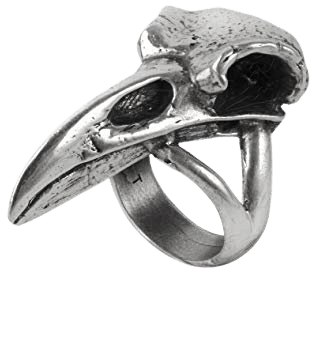 Crow Skull Ring