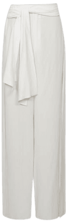 Reiss White Gemma Resort Trousers | REISS USA