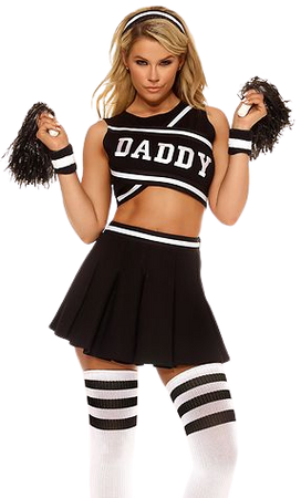 Forplay Daddy's Girl Sexy Cheerleader Costume