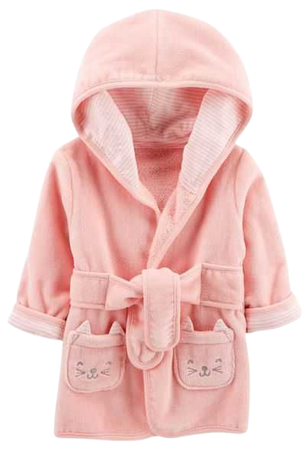 Baby Girl Hooded Robe | Carters.com