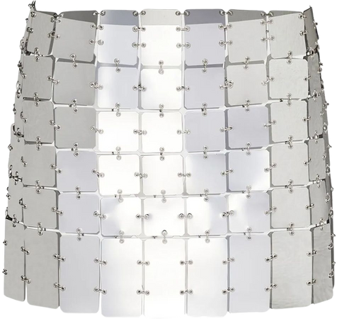 Prada chainmail-effect Miniskirt - Farfetch