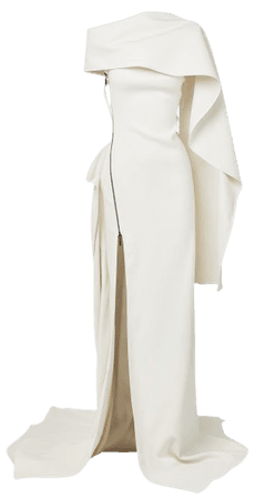 Eloquent Draped Crepe Gown By Maticevski | Moda Operandi