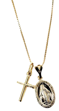 THE GUADALUPE CROSS NECKLACE – The M Jewelers